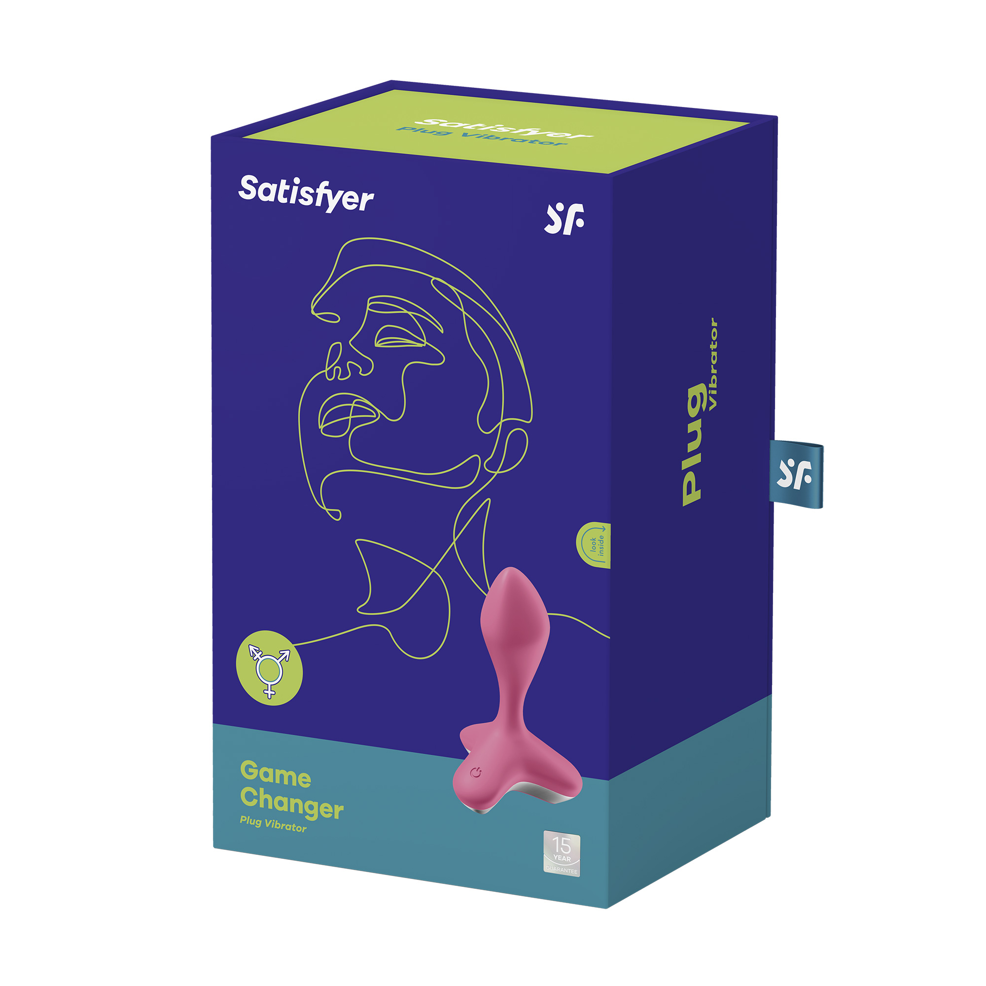 Анальна пробка Satisfyer Game Changer Plug Vibrator з вібрацією, рожева, 1 шт